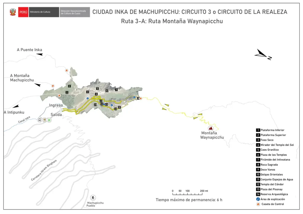 Ruta 3-A Montaña Huaynapicchu
