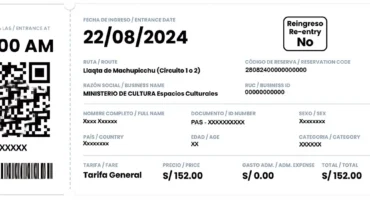 Tolerance to pass into Machu Picchu