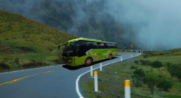 Bus to Machu Picchu