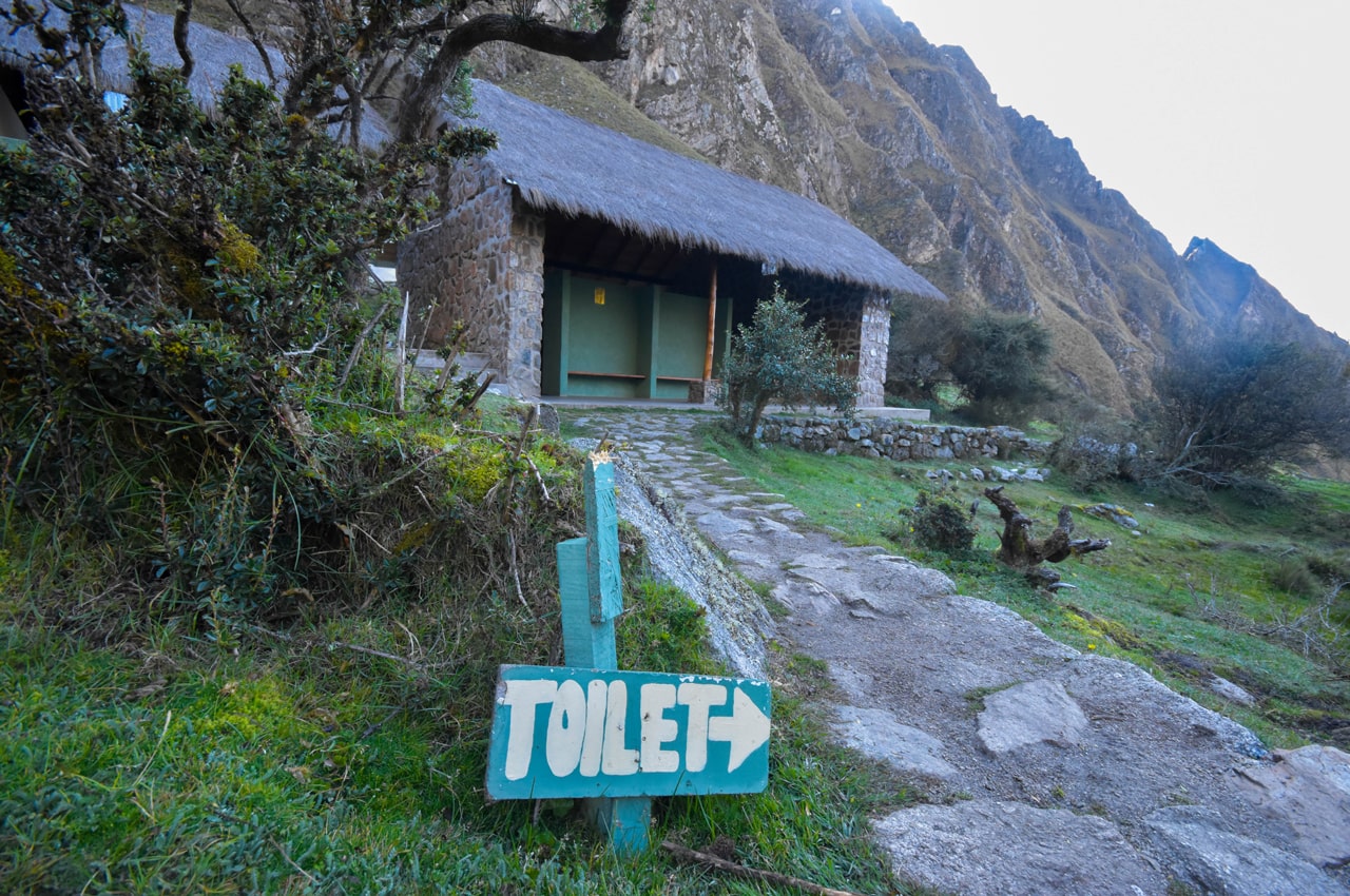 Toilets in The Classic Inca Trail
