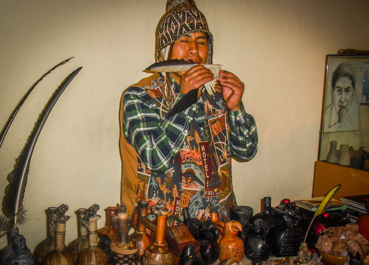 Jose Vitancio Andean Musician