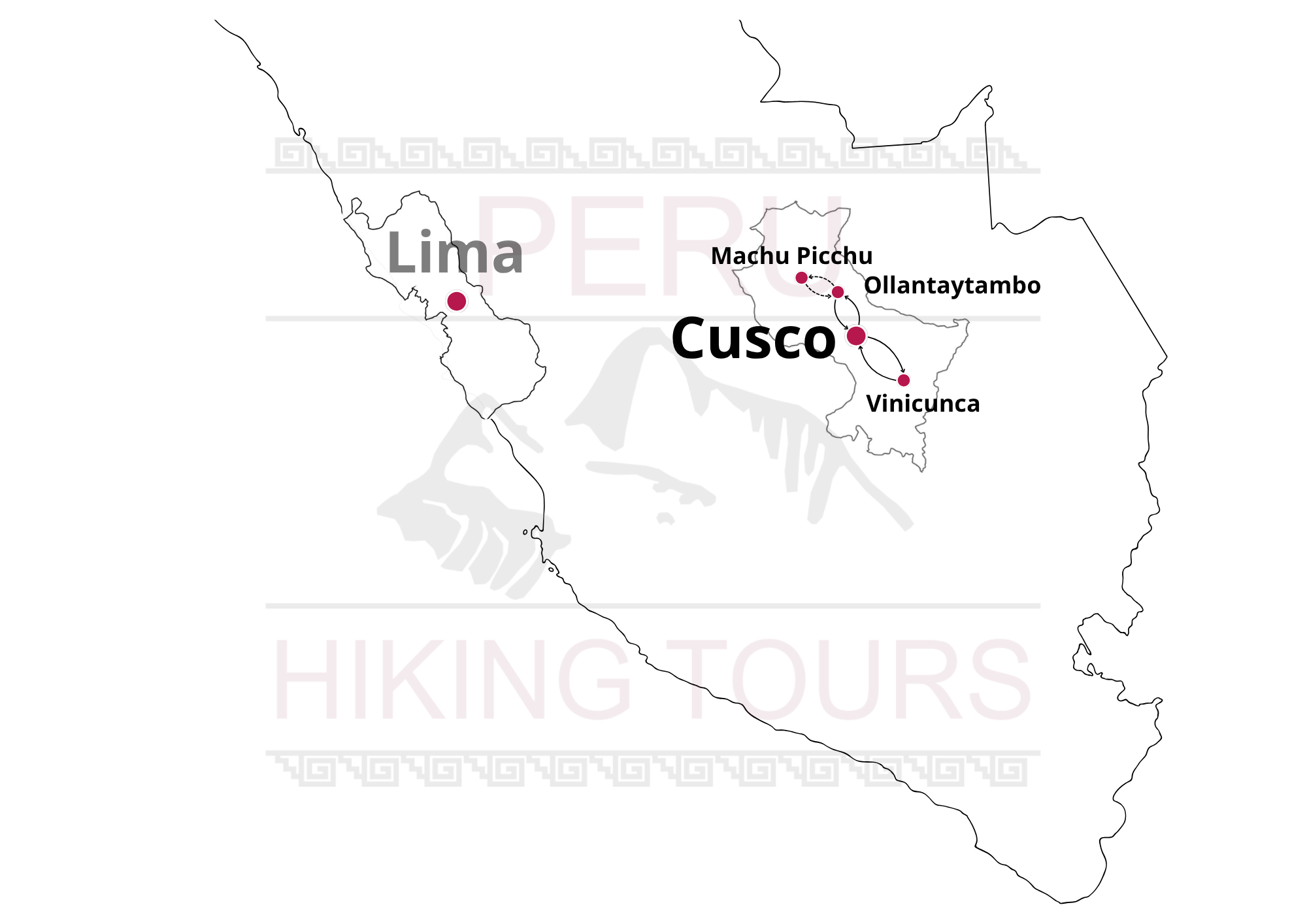 Cusco Bucket List 4D Map